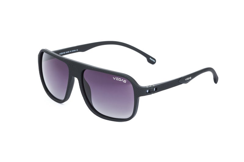 VEGAS Full Rim Shield Men Grey  Sunglasses V3007 C1 - Image 1